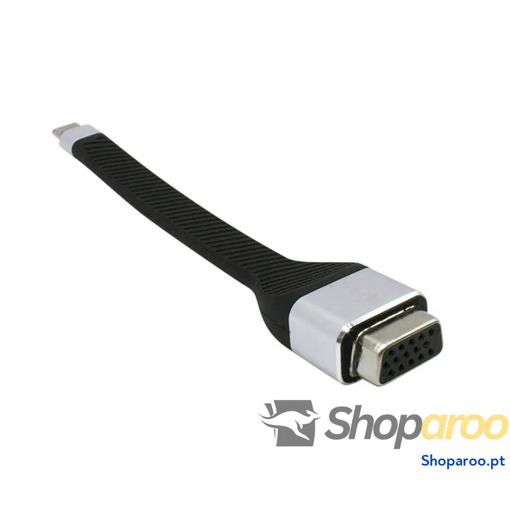 Adaptador USB C para VGA i-Tec C31FLATVGA60HZ Preto