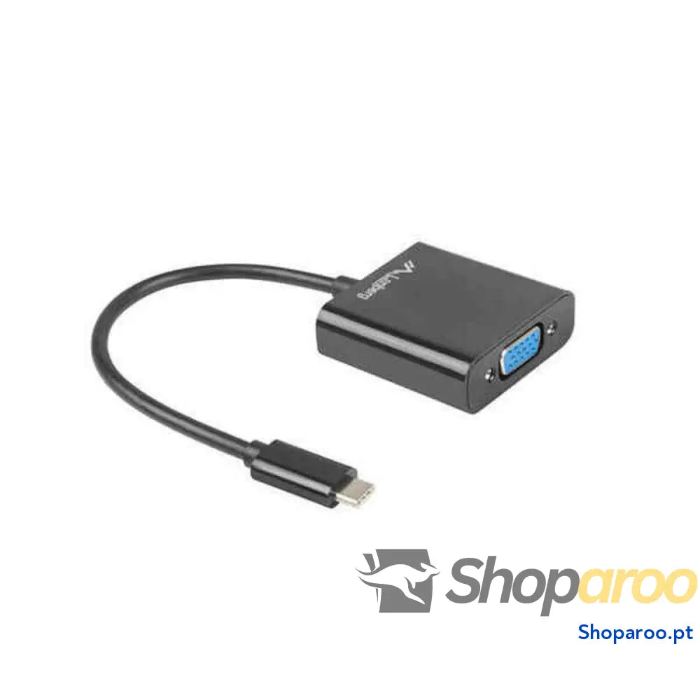 Adaptador USB C para VGA Lanberg AD-UC-VG-01