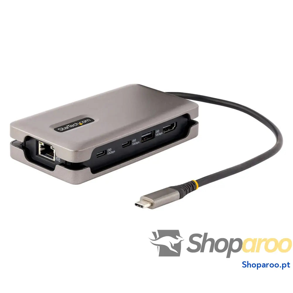 Adaptador USB-C Startech DKT31CH2CPD3 Cinzento