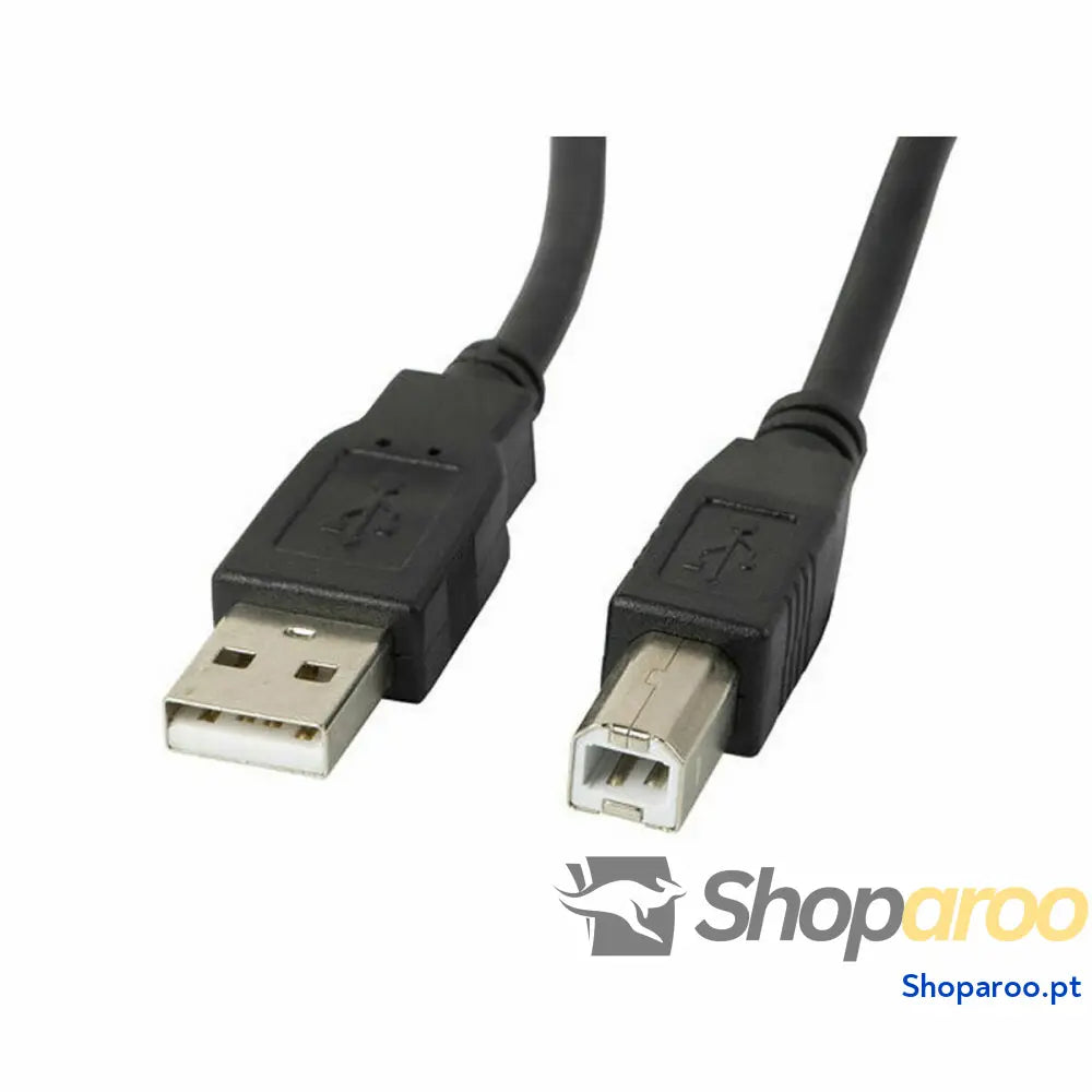 Adaptador USB Lanberg CA-USBA-10CC-0050-BK Preto 5 m (1 Unidade)