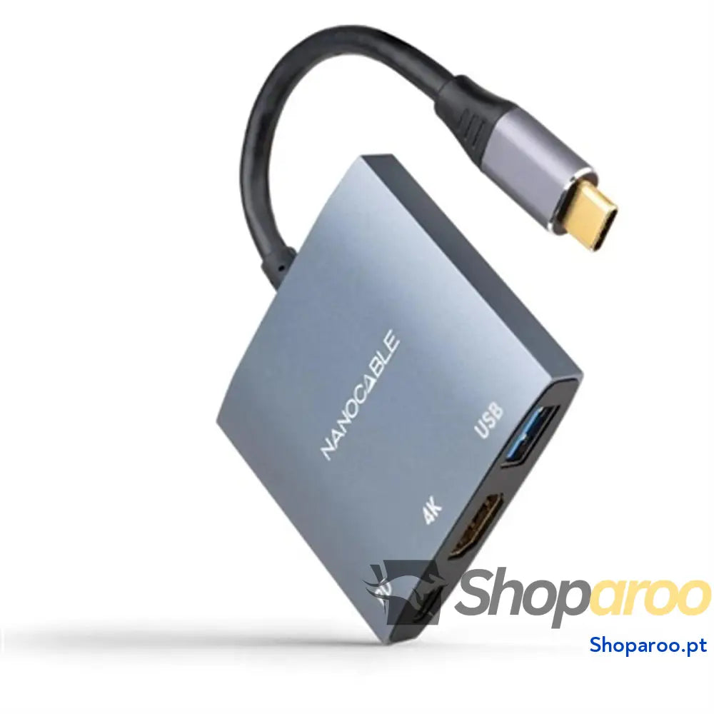 Adaptador USB NANOCABLE 10.16.4306 4K Ultra HD
