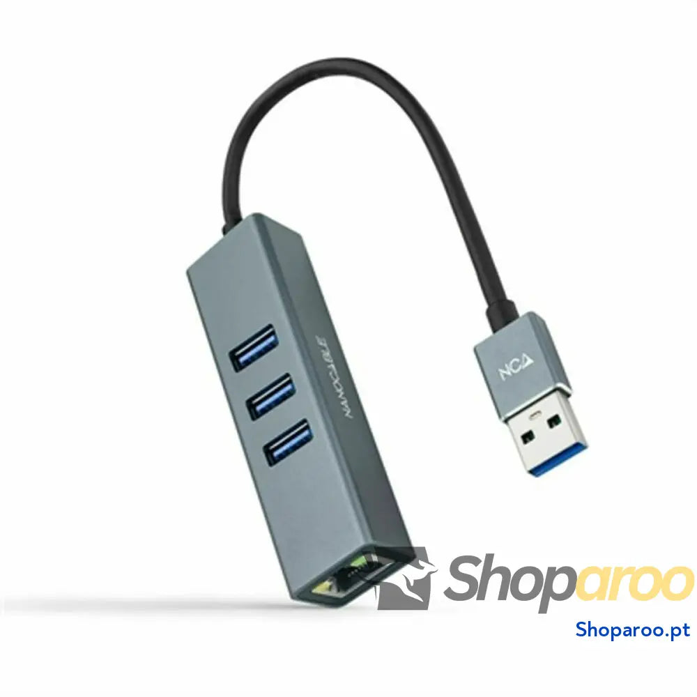 Adaptador USB para Ethernet NANOCABLE 10.03.0407