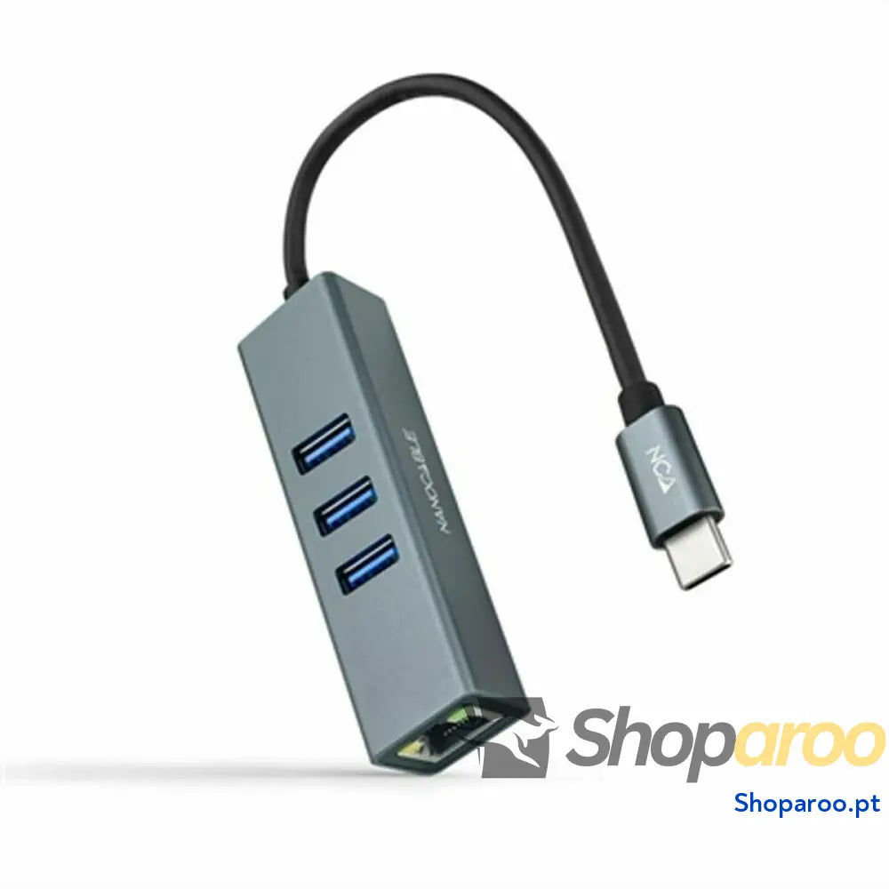 Adaptador USB para Ethernet NANOCABLE 10.03.0408