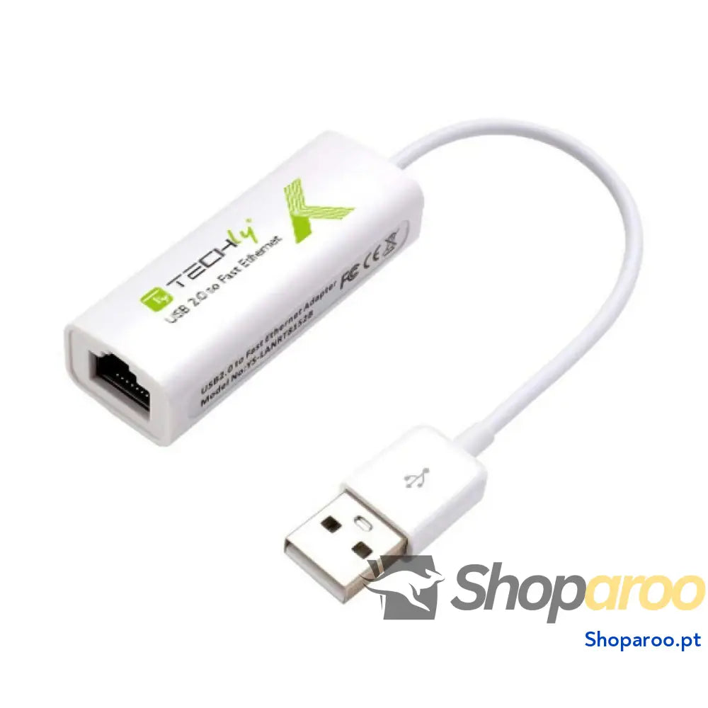Adaptador USB para Ethernet Techly 107630 15 cm