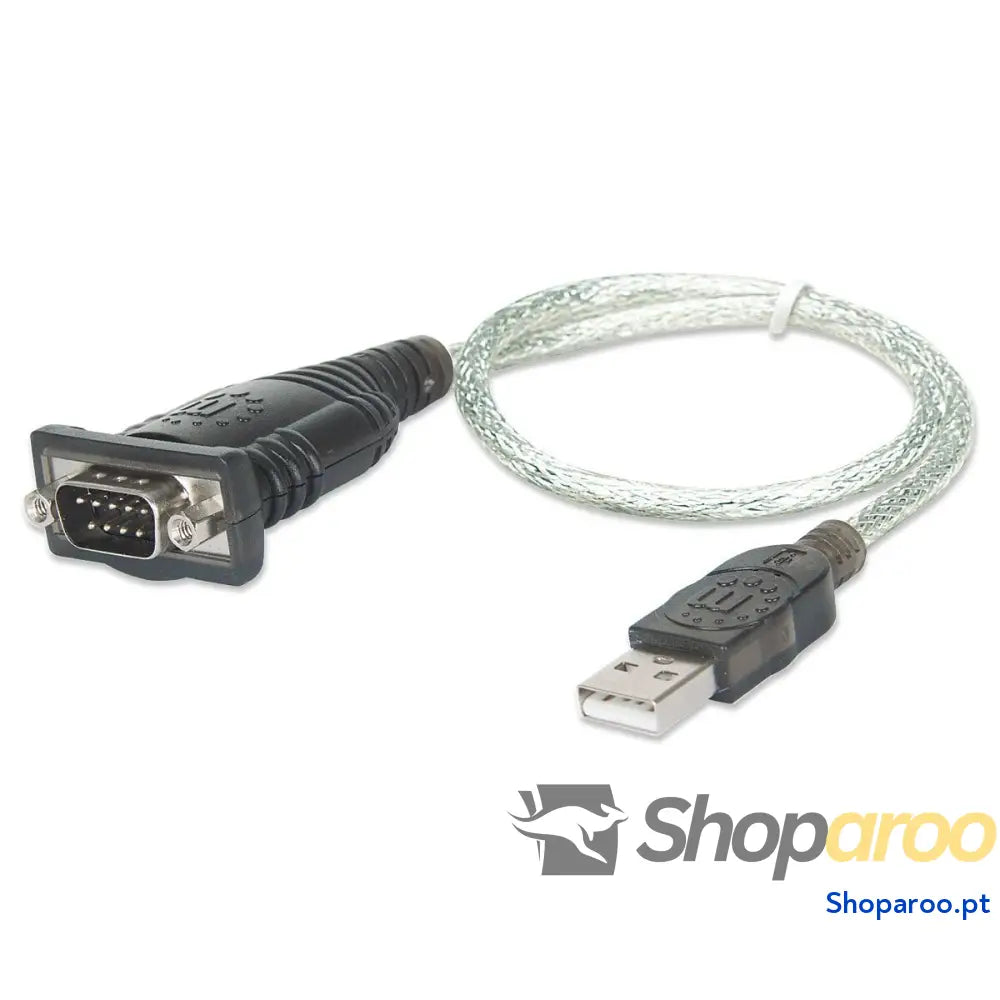 Adaptador USB para Porto Série Manhattan 205146 0,45 cm