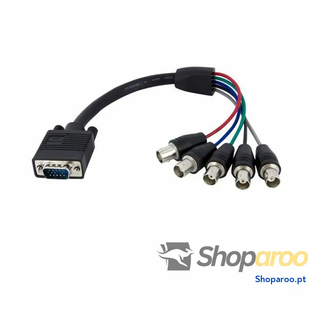 Adaptador VGA Startech VGABNCMF1 Coaxial BNC