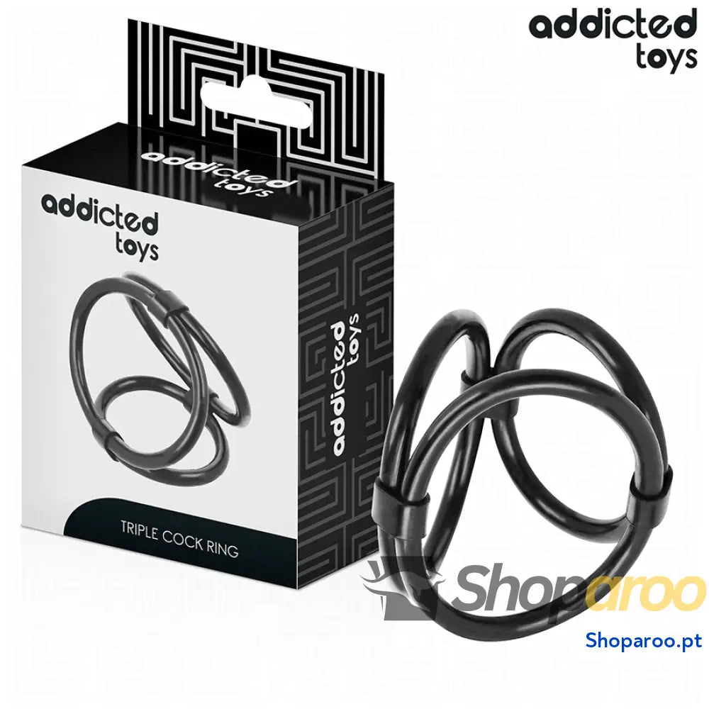 ADDICTED TOYS - ANEL TRIPLO PARA O PÊNIS
