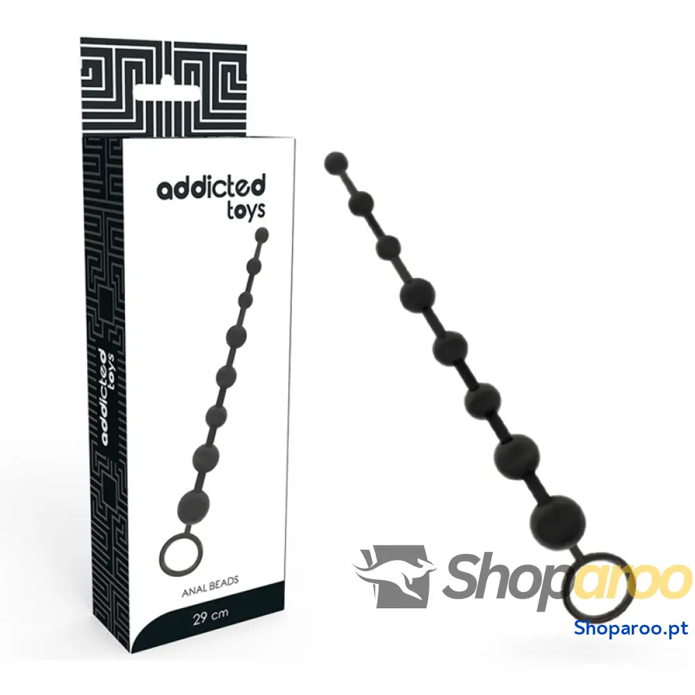ADDICTED TOYS CONTAS ANAIS 29 CM PRETAS