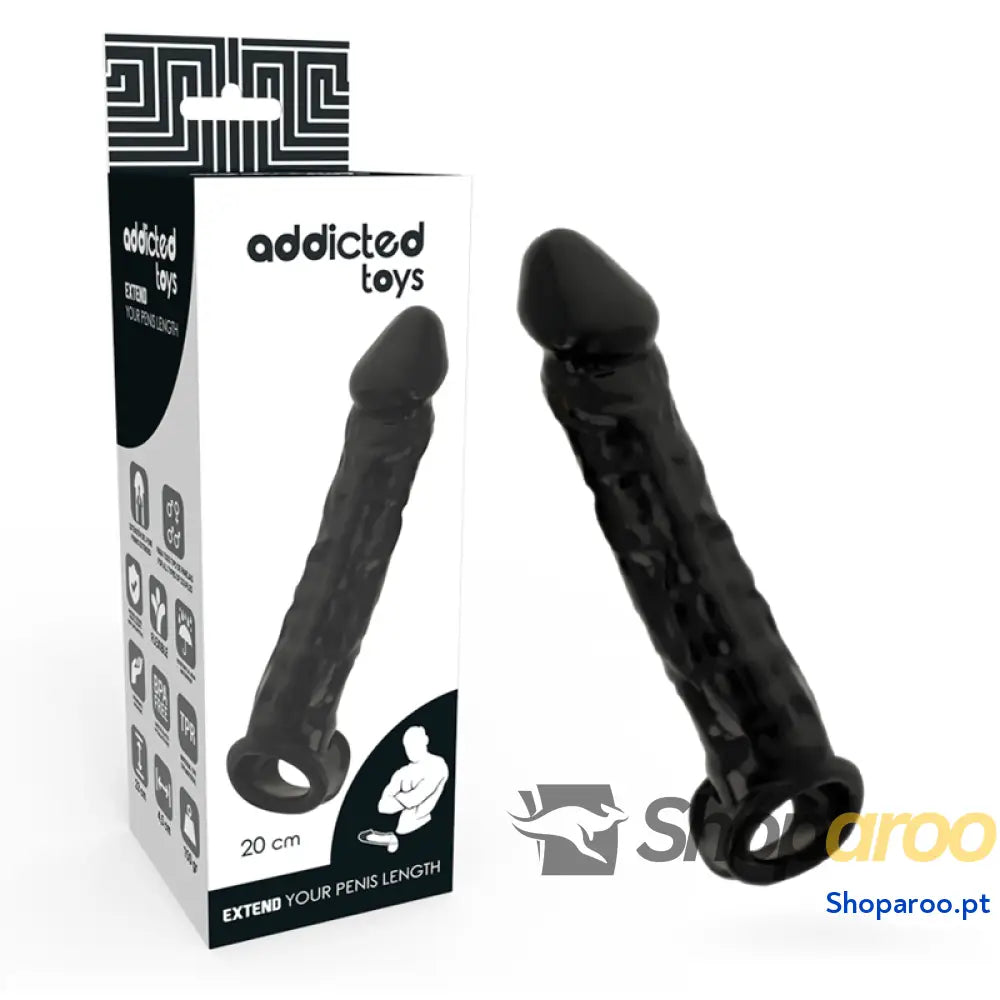 ADDICTED TOYS - DONG EXTENSO PRETA
