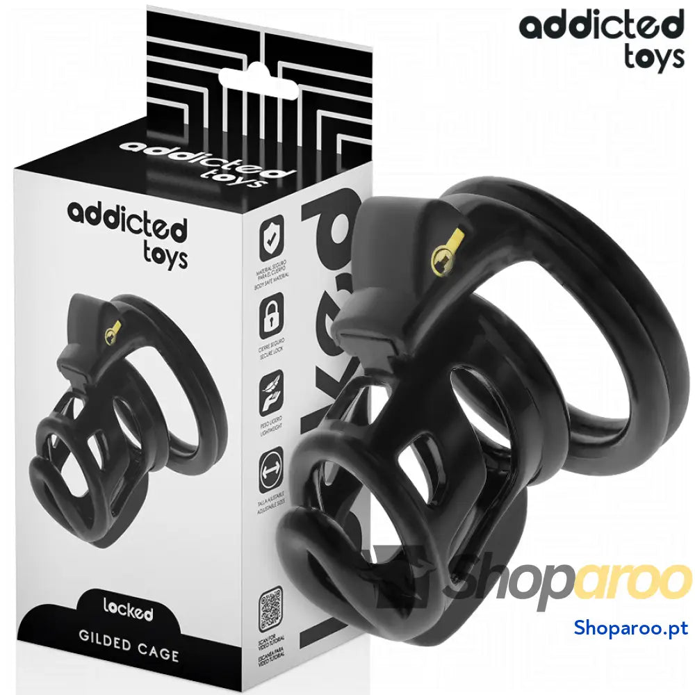 ADDICTED TOYS LOCKED - GAIOLA GILDEN GAIOLA PARA PÊNIS 8,5 CM
