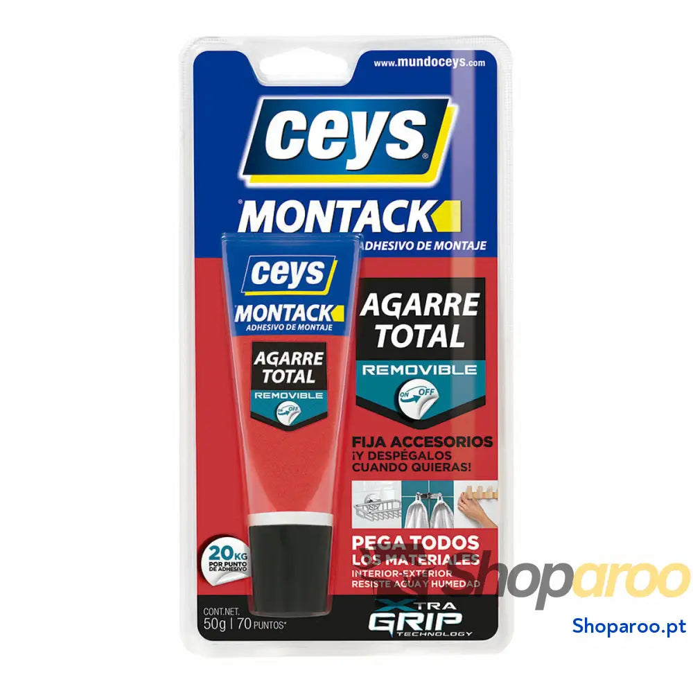 Adesivo para acabamentos Ceys Montack Removable 507250 50 g