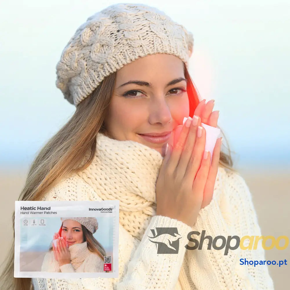 Adesivos Aquecedores de Mãos Heatic Hand InnovaGoods 10 Unidades