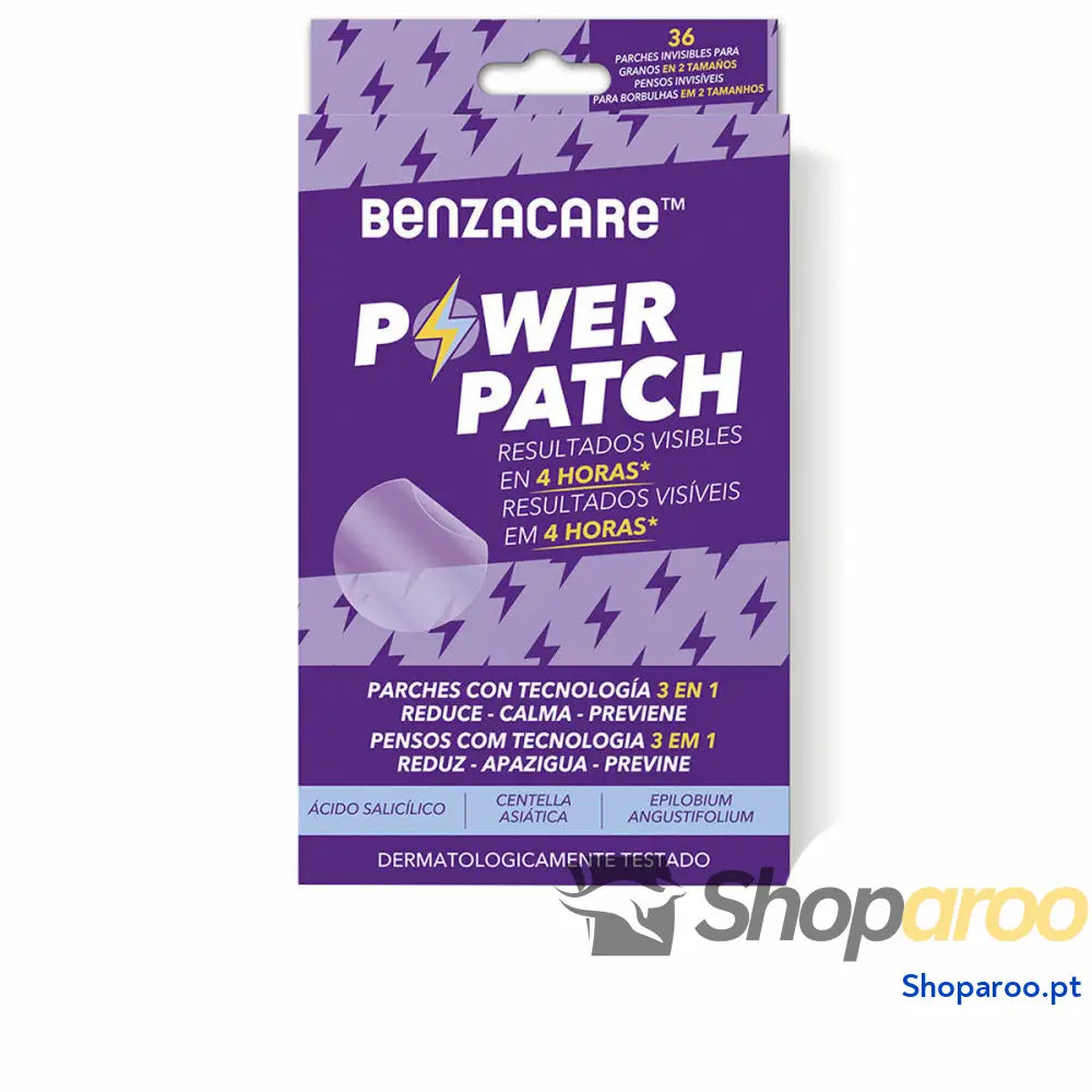 Adesivos faciais Benzacare POWER PATCH