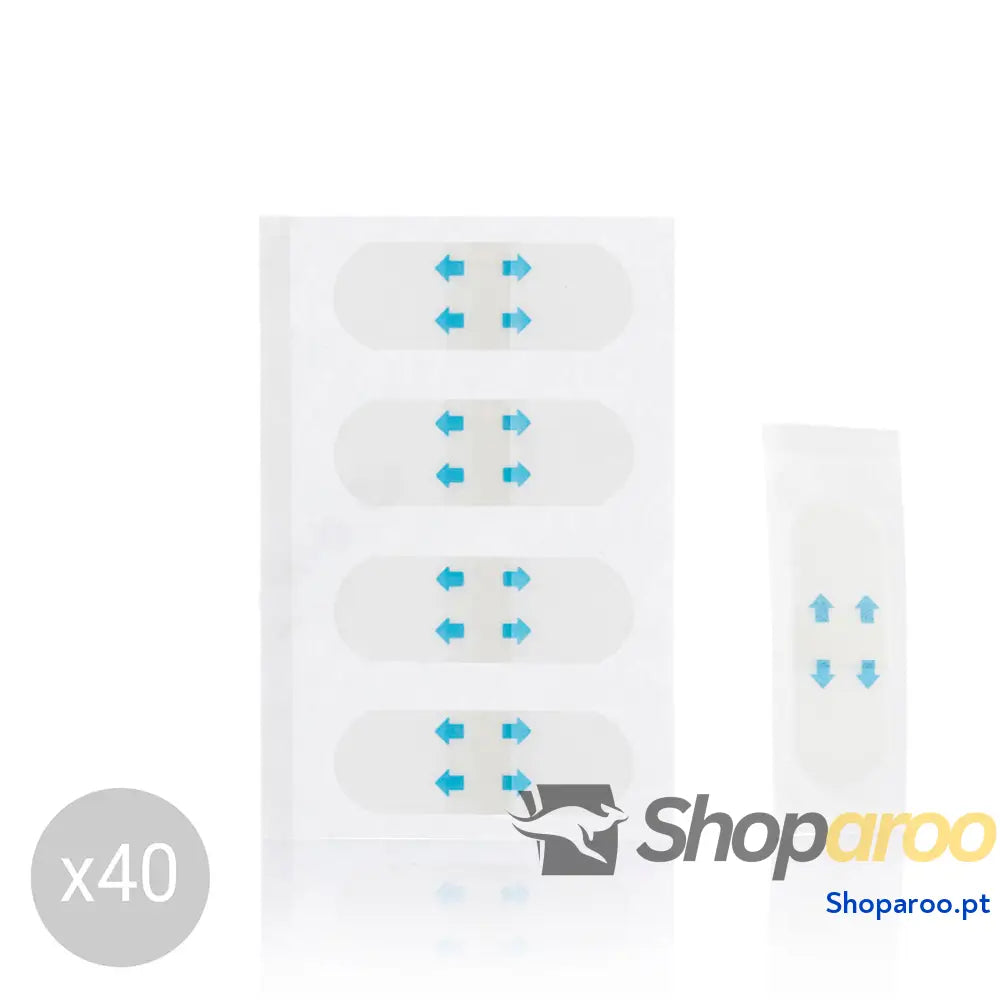 Adesivos Invisíveis de Lifting Facial Liftrik InnovaGoods 40 Unidades