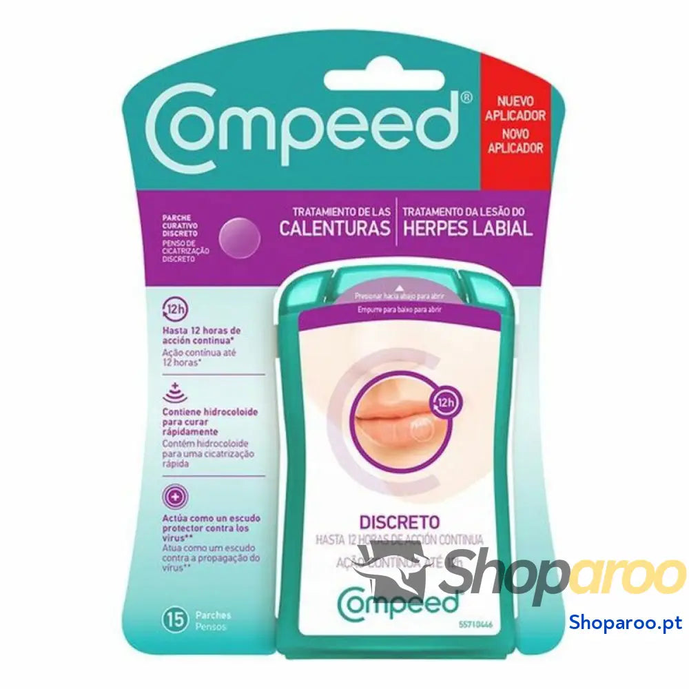 Adesivos para Herpes Labial Compeed Calenturas 15 Unidades (15 uds)