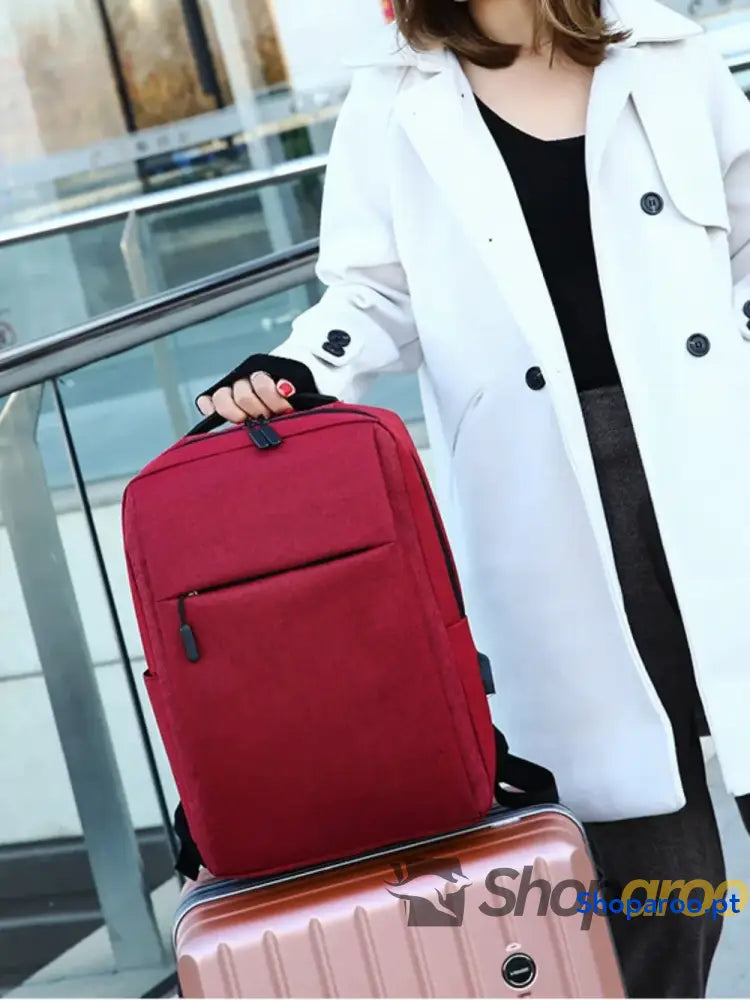 Adjustable Straps Oxford Cloth Backpack Bag