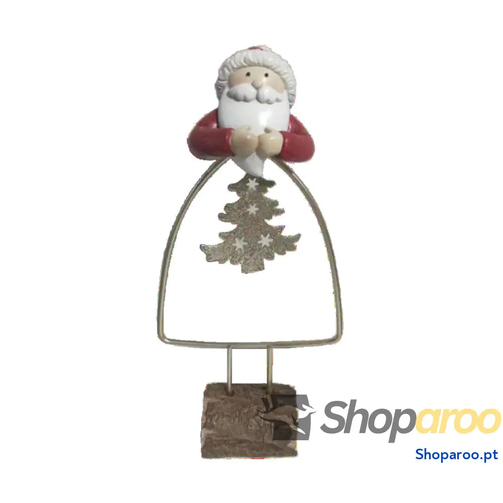 Adorno Natalício DKD Home Decor Resina (9 x 4,5 19,5 cm) (6 Unidades)