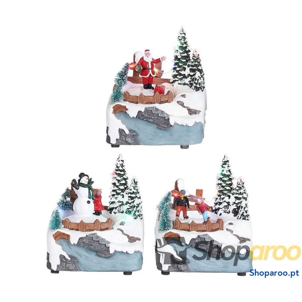 Adorno Natalício House of Seasons Natal 11 X 9 13,5 CM