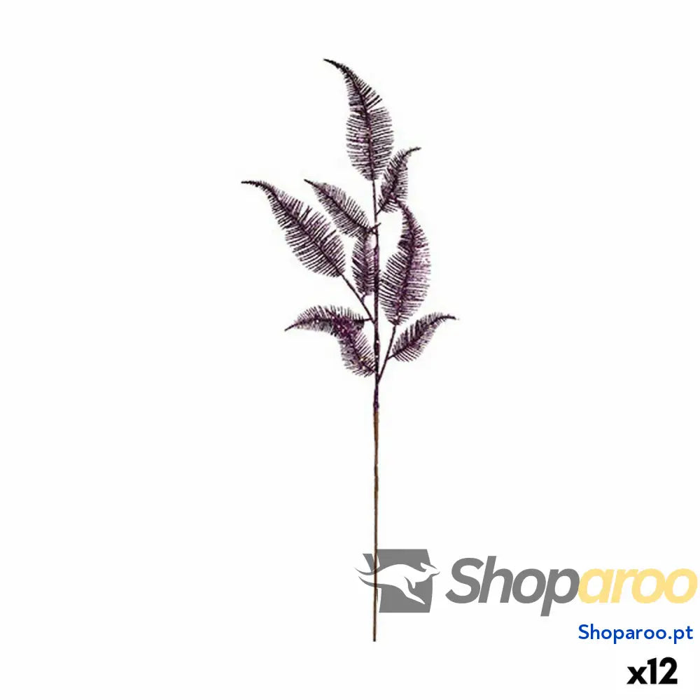 Adorno Natalício Krist + BMT9 1206 Roxo 12 x 3 75 cm (12 Unidades)