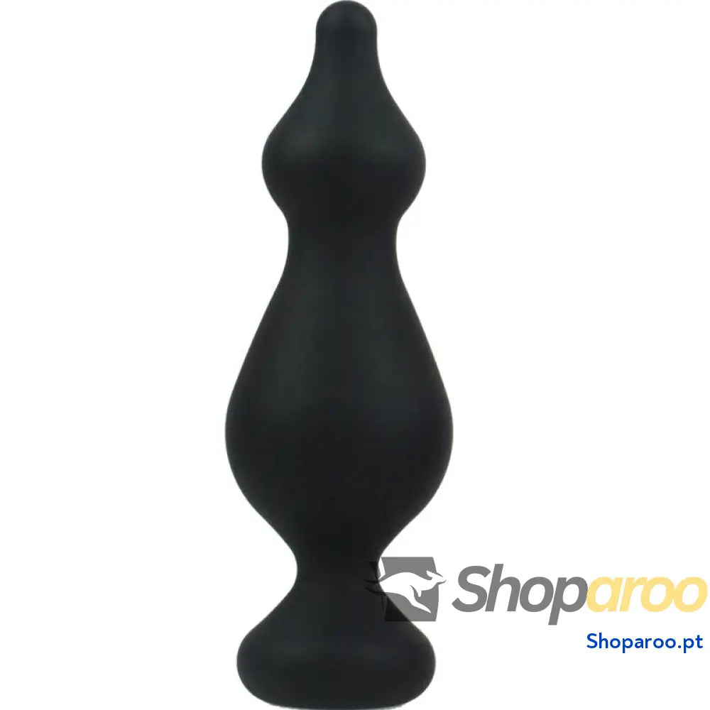 ADRIEN LASTIC - AMUSE PLUG ANAL SILICONE PRETO TAMANHO L