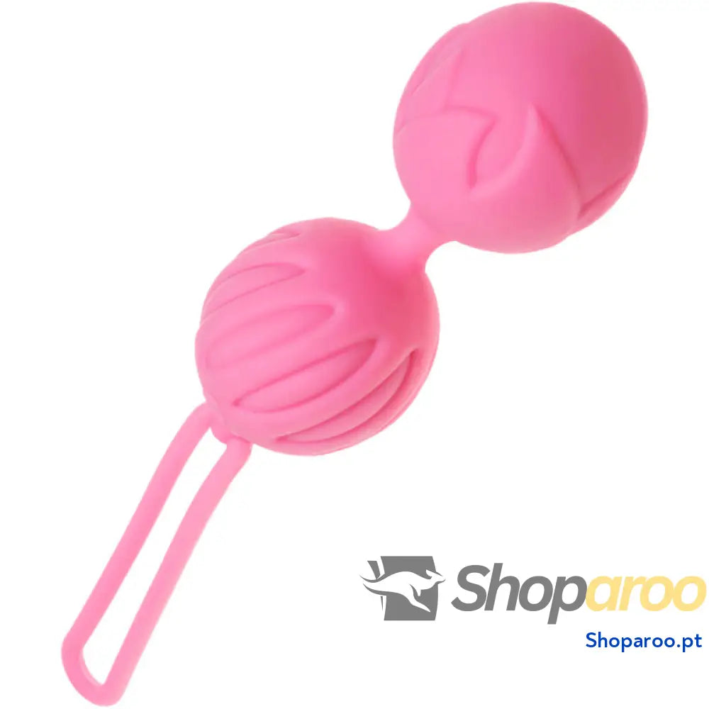 ADRIEN LASTIC BOLAS DE SILICONE GEISHA TAMANHO S ROSA