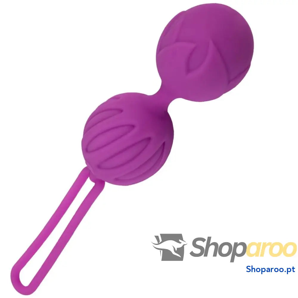 ADRIEN LASTIC BOLAS DE SILICONE GEISHA TAMANHO S VIOLETA