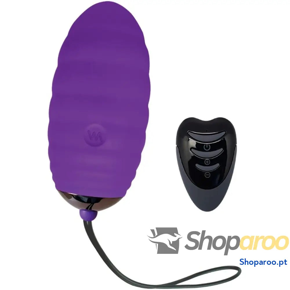 ADRIEN LASTIC OCEAN BREEZE 2.0 OVO VIBRANTE RECARREGÁVEL CONTROLE REMOTO VIOLETA