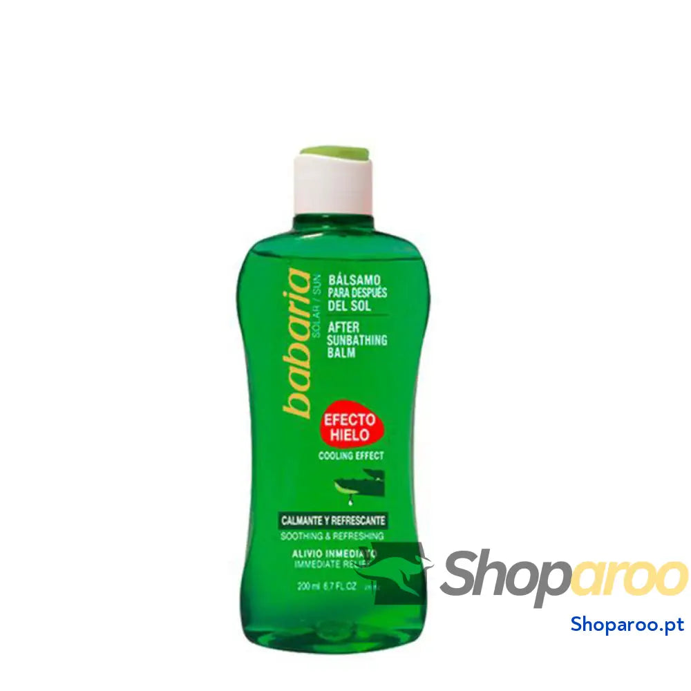 AfterSun Efeito Gelo Aloe Vera Babaria (200 ml) (200 ml) (Unissexo)