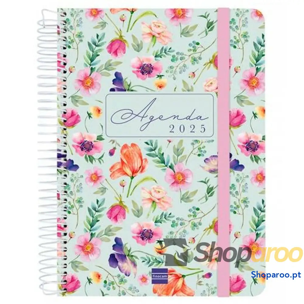Agenda Finocam CLOE A5 15,5 x 21,2 cm 2025 Floral