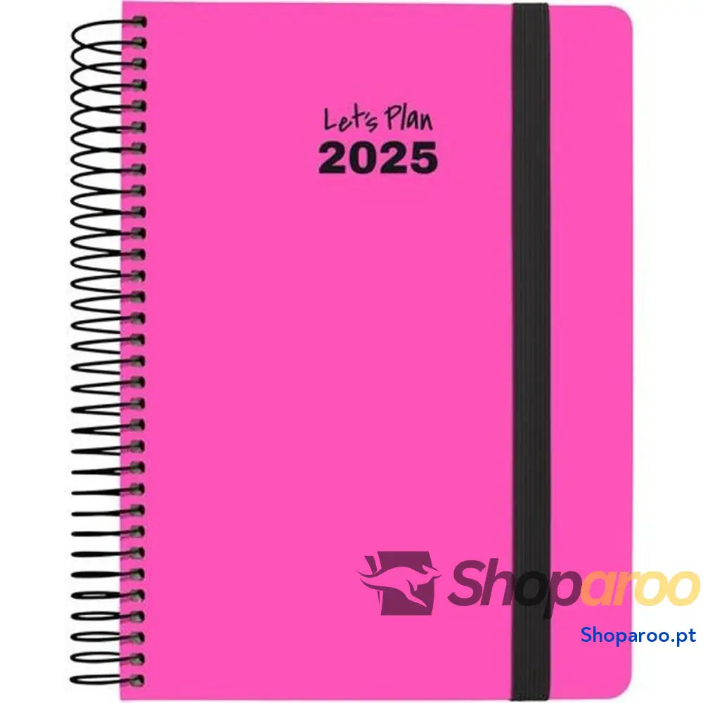 Agenda Grafoplas NEON Fúcsia A5 14,8 x 21 cm 2025