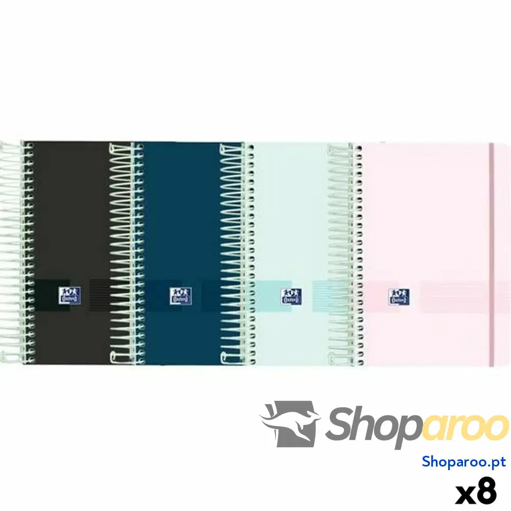 Agenda Oxford LIVE&GO 1/8 12 x 18 cm 2025-2026 (8 Unidades)