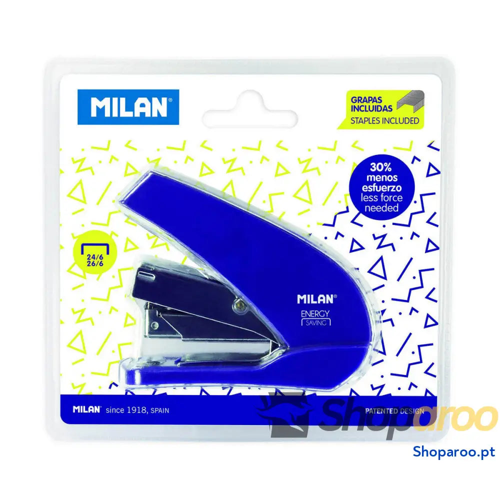 Agrafadora Milan Azul