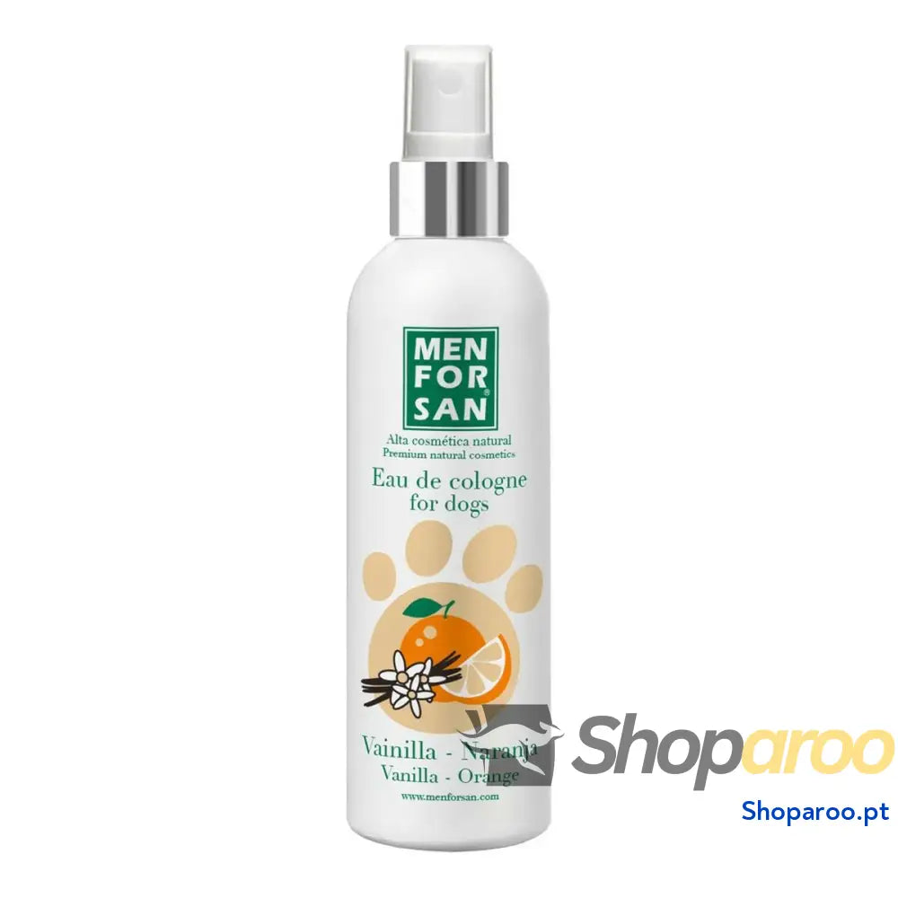 Água-de-Colónia Menforsan Laranja Cão Abaunilhado 125 ml Baunilha
