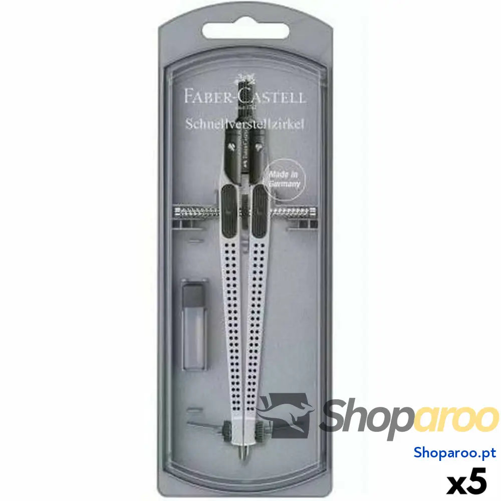 Agulha Faber-Castell Prateado articulado (5 Unidades)