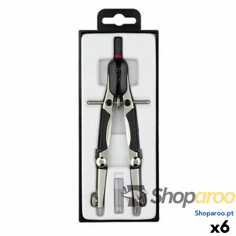 Agulha Rotring Preto Aço inoxidável (6 Unidades)