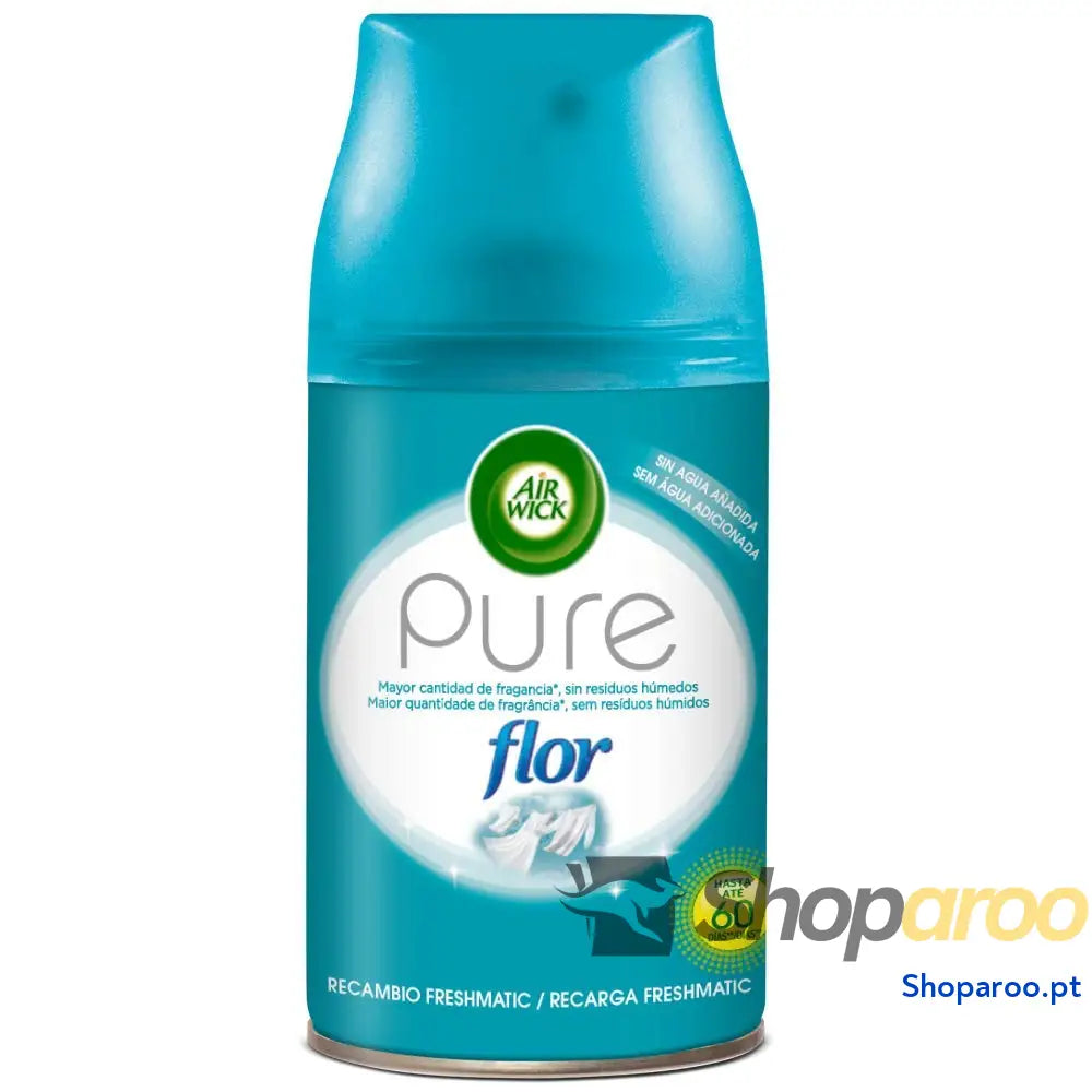 Air Wick Freshmatic Recarga Ambientador Automático Roupa Limpa 250ml 6un