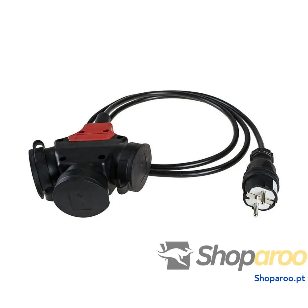 Alargador Solera 5586COB Tomadas 2 m