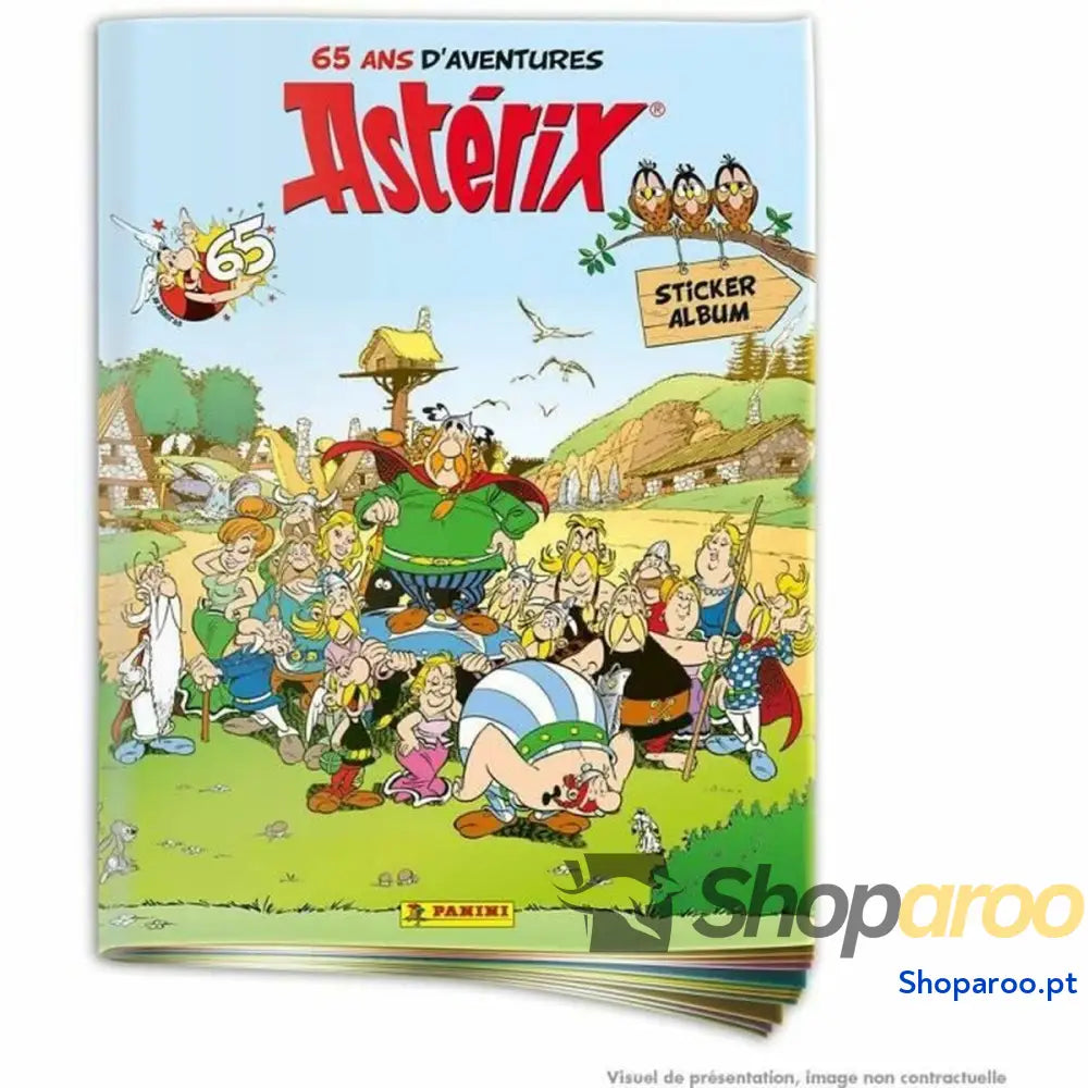 Álbum de Autocolantes Panini Asterix (65th anniversary)