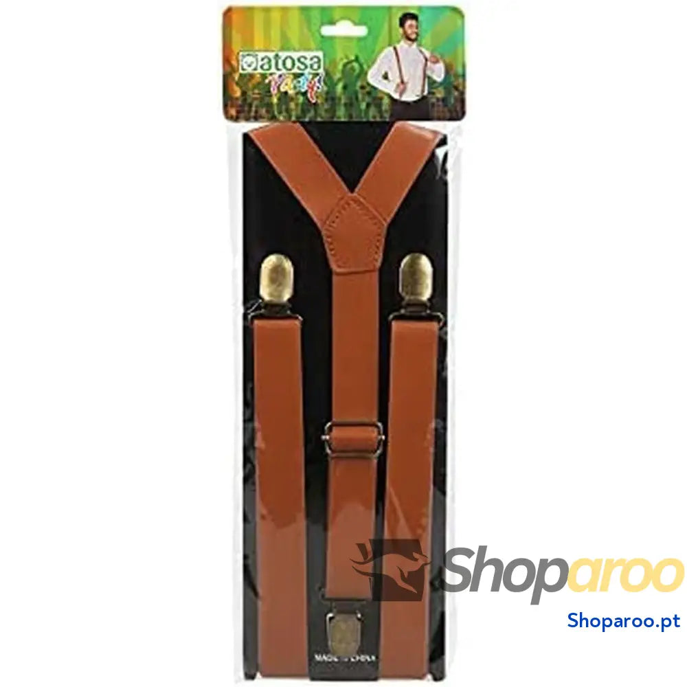 Alças ajustáveis Castanho Laranja