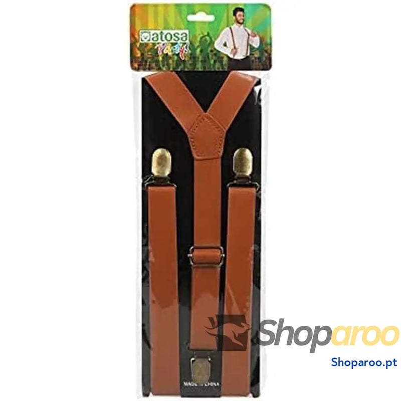 Alças ajustáveis Castanho Laranja