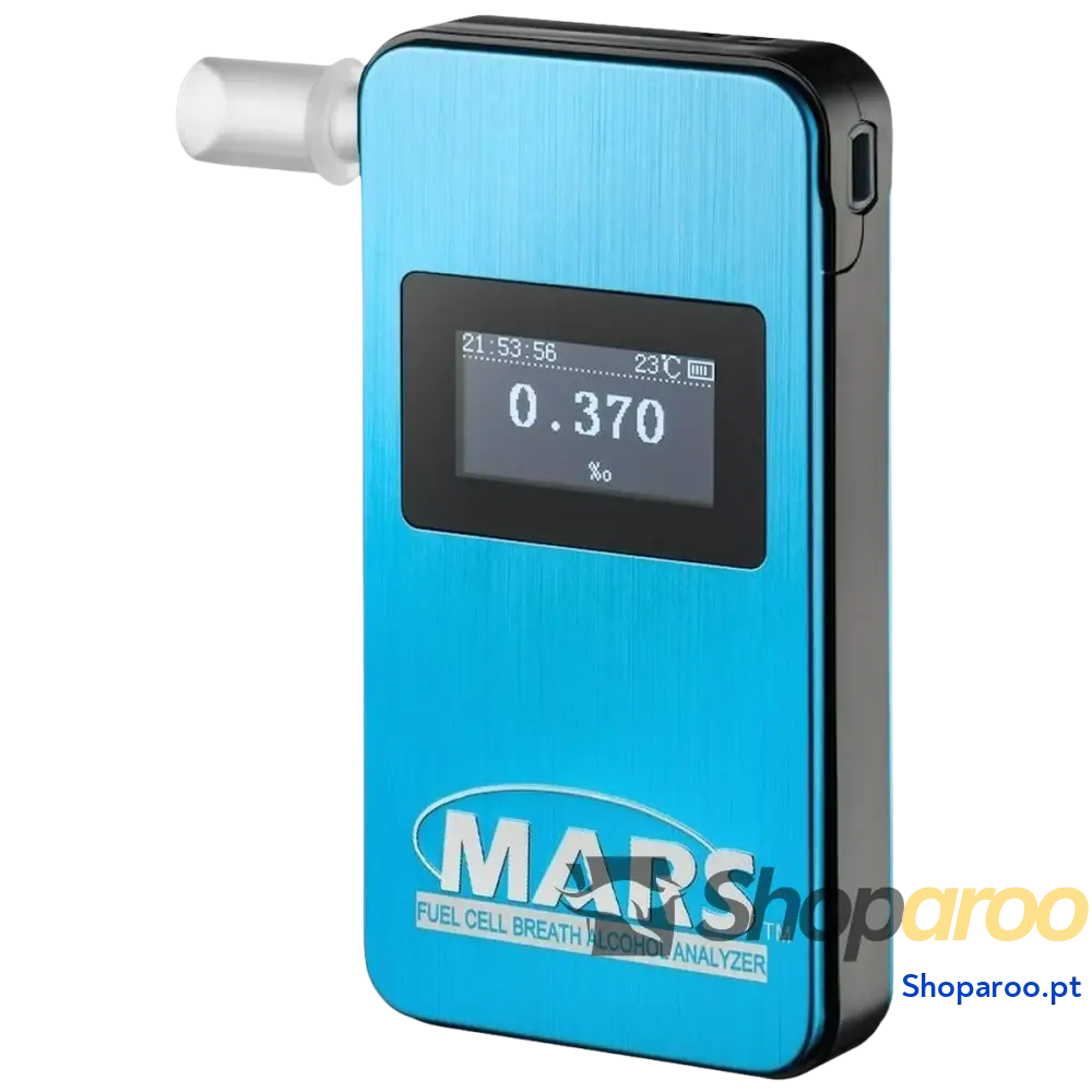 Alcoolímetro digital Alcovisor Mars Azul