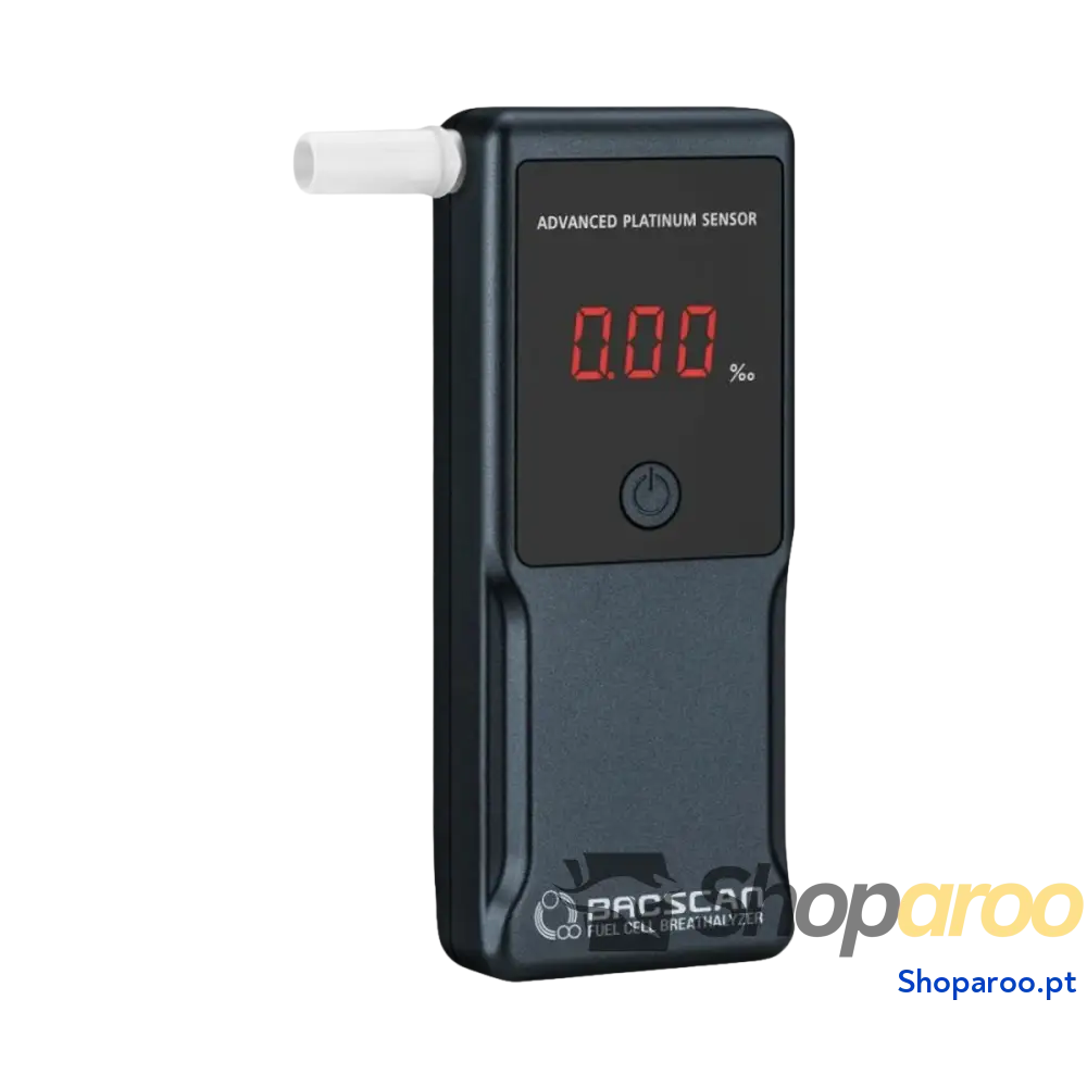 Alcoolímetro digital Bacscan F-50 Ultra Cinzento
