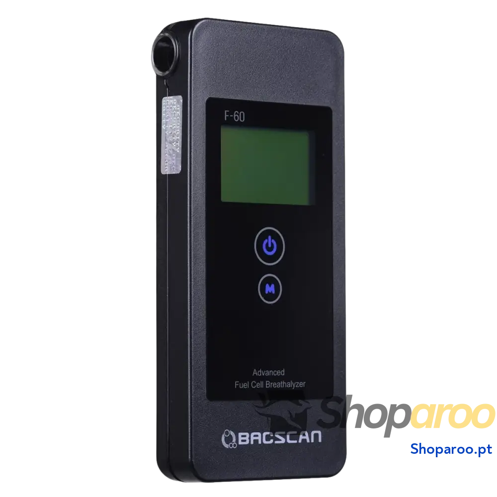 Alcoolímetro digital Bacscan F-60