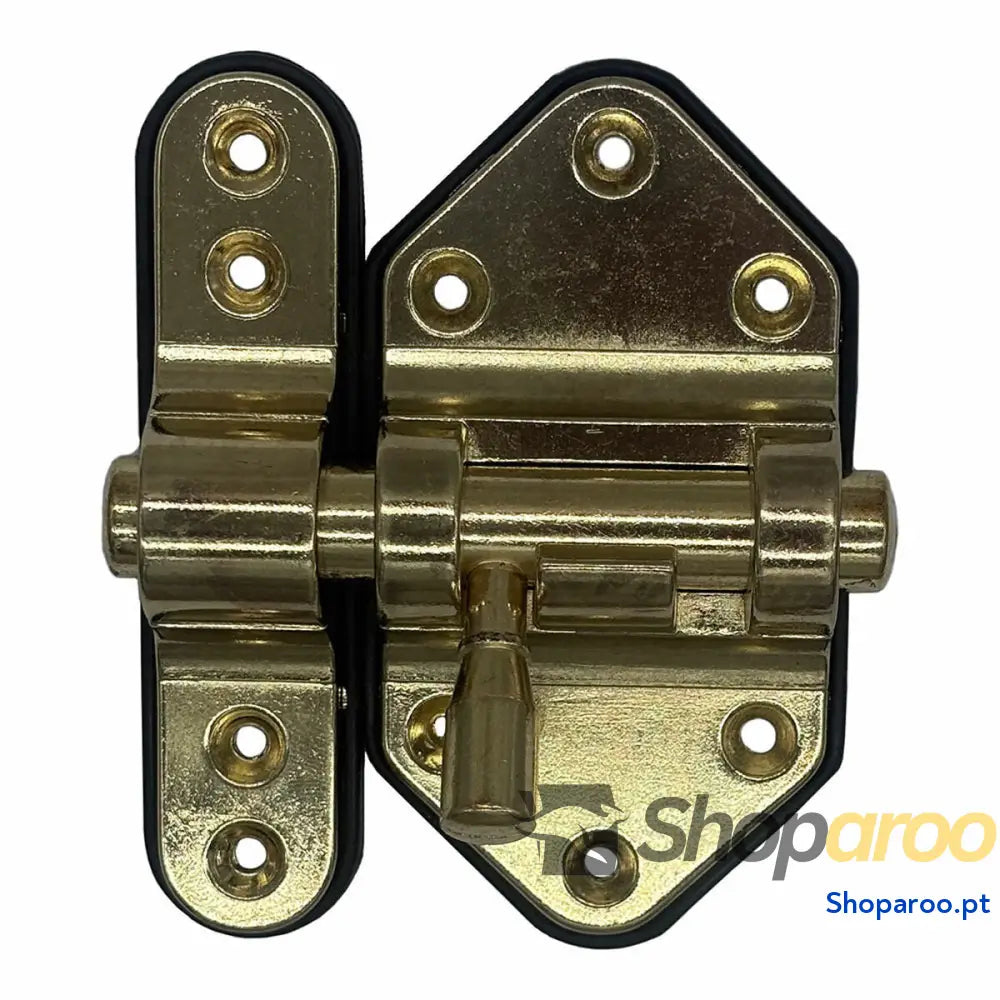 Aldraba para porta EDM 85527 Dourado 30 mm Reforçado
