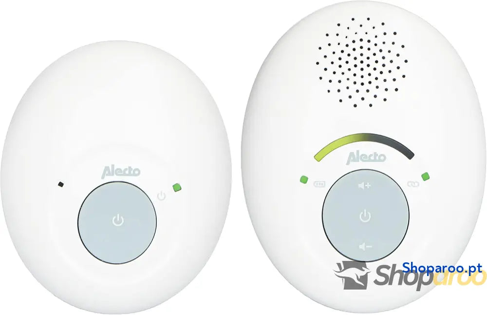 Alecto DBX110 Monitor digital para bebés com DECT alcance de 300 m design compacto escala volume LED função VOX baixa