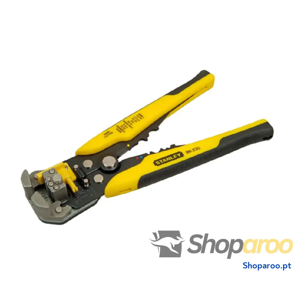 Alicate de descarnar universal Stanley Amarelo Automático