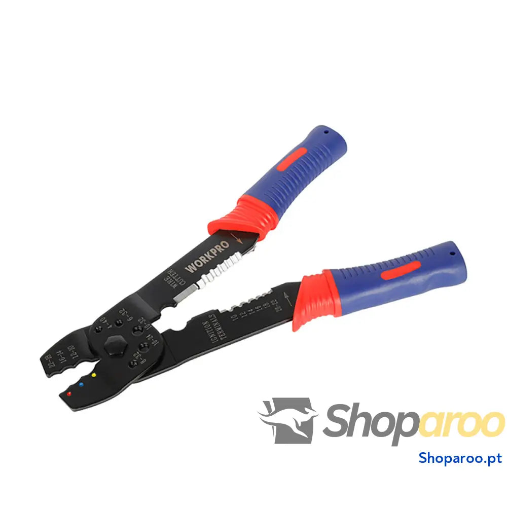Alicates descarnadores de fios Workpro 20 cm