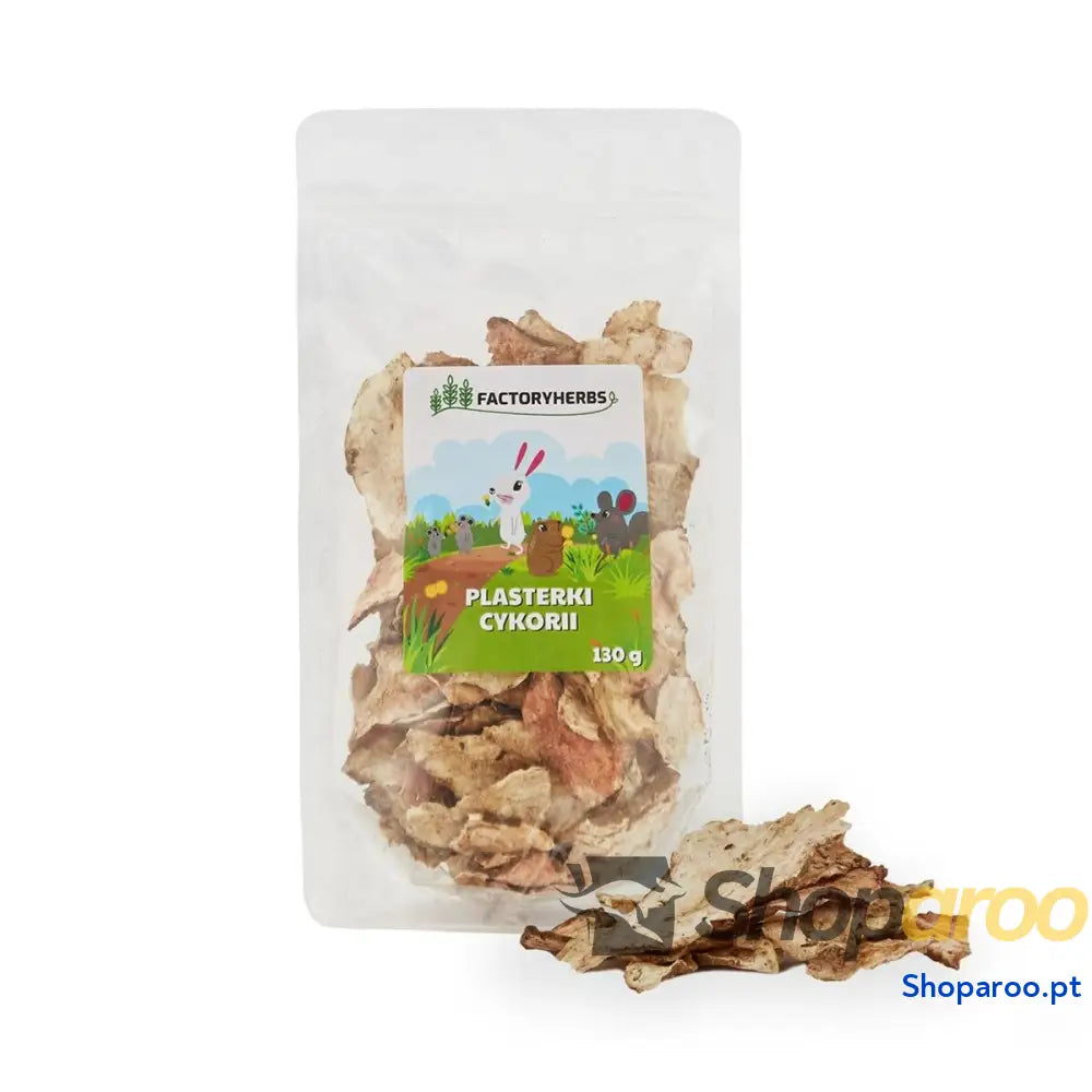 Alimento para Coelhos Factoryherbs Chicory slices Chinchila Cobaia Hamster Ratazana Rato Roedores Pássaros
