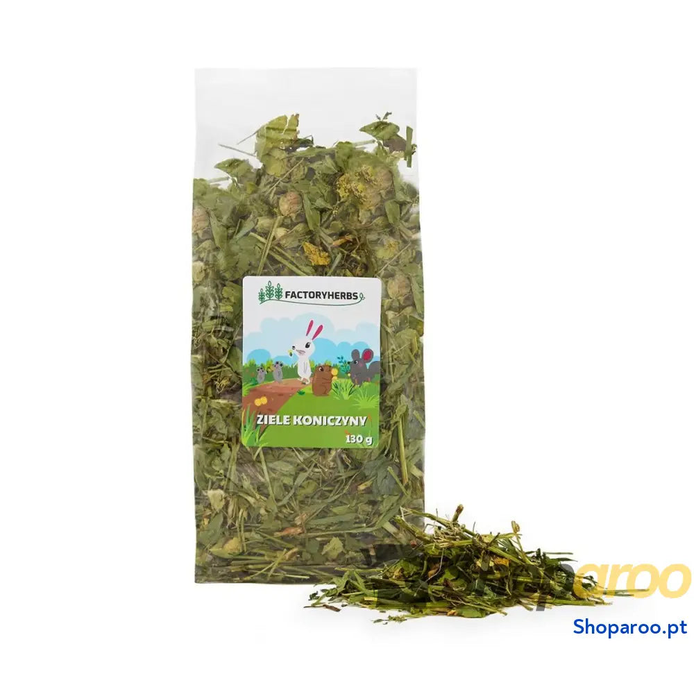 Alimento para Coelhos Factoryherbs Clover herb Chinchila Cobaia Hamster Ratazana Rato Roedores Pássaros