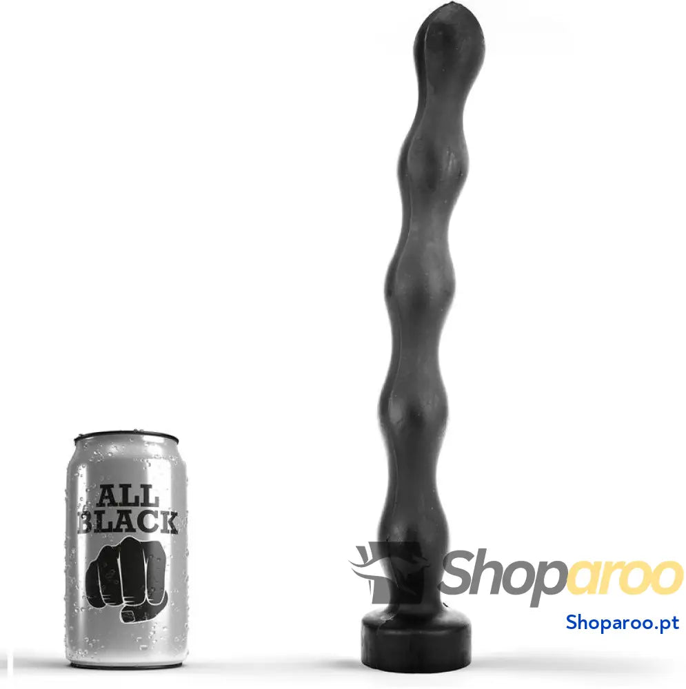 ALL BLACK - BOLA PLUG ANAL 32 CM